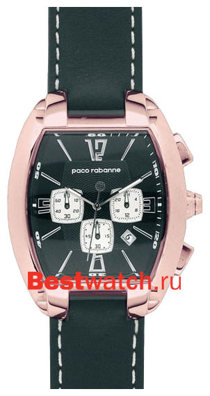 Часы Paco Rabanne Gent Leather Round PRH931_2AA